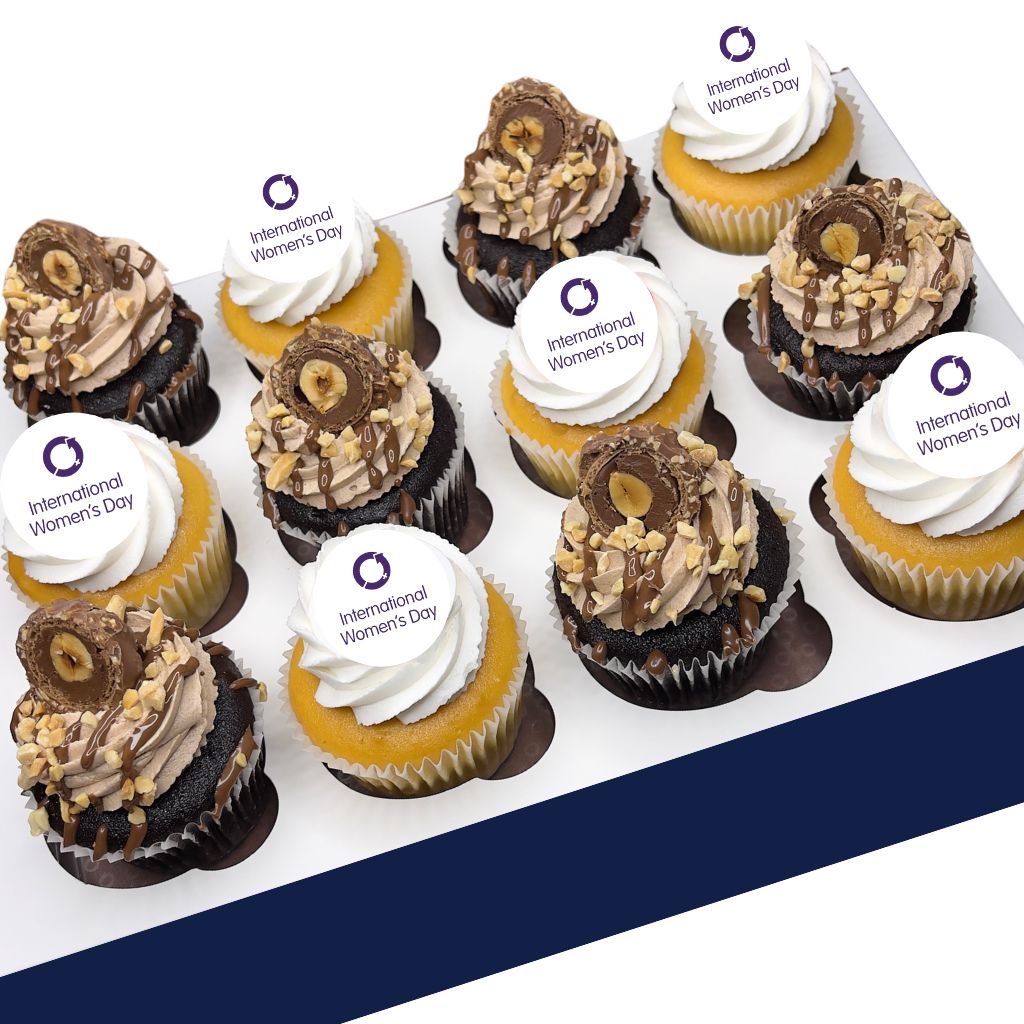International Women's Day Cupcake 12 Pack