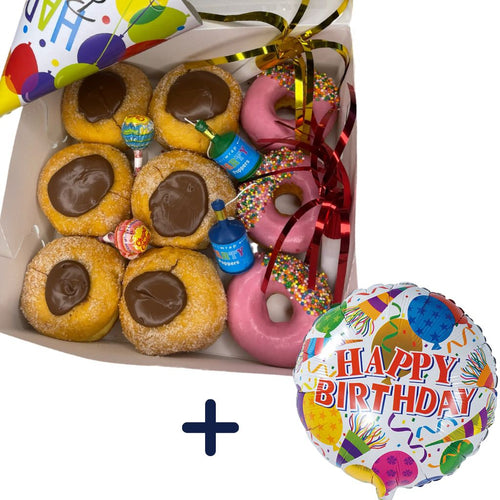 Birthday Box + Birthday balloon