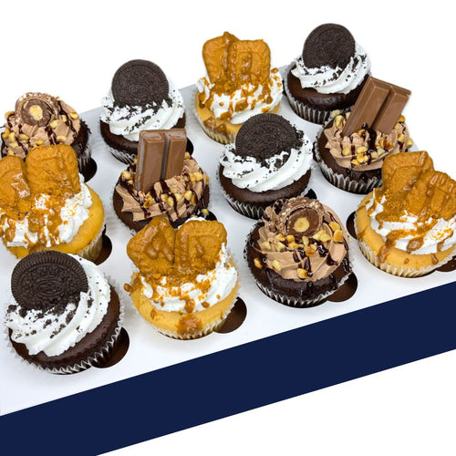 12x Assorted Ooze Cupcakes | Send Dessert Australia