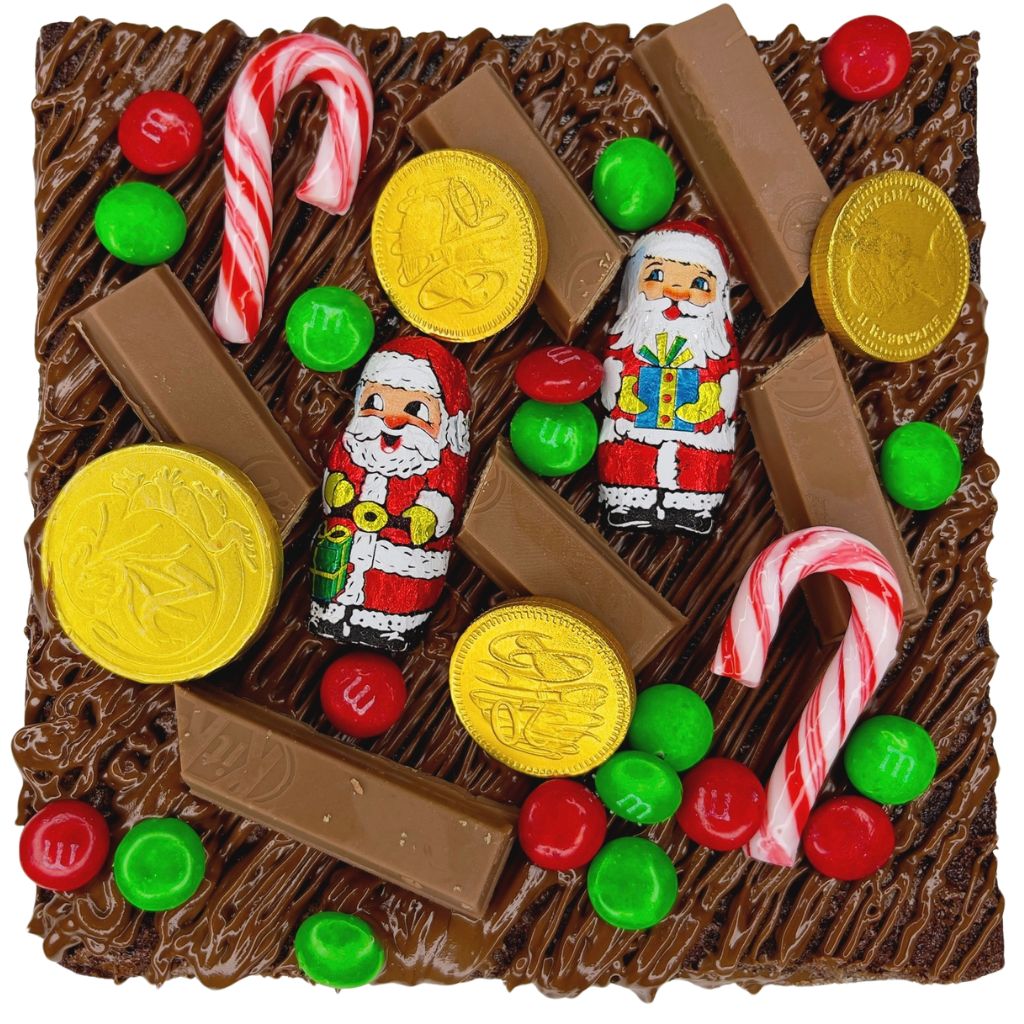 Christmas Brownie | Send Dessert Sydney